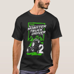 Kinder Dieser Monstertruck-Fahrer 2 Jahre alter Mo T-Shirt