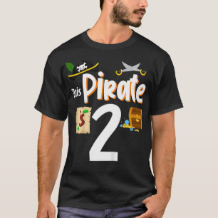 Kinder Dieser Pirat ist 2 Geburtstag - 2 Jahre alt T-Shirt