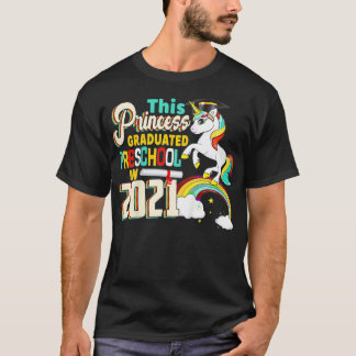 Kinder dieser Prinzessin studierte Vorschule 2021  T-Shirt