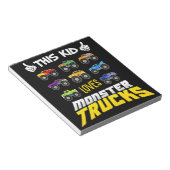 Kinder dieses Kids Lieben, die LKWs und Mädchen be Notizblock (angewinkelt)