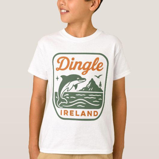 KINDER-DINGLE-IRLAND-SHIRT T-Shirt (Vorderseite)