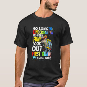 Kinder Dinosaur Trex so lange Kindergarten hier bi T-Shirt