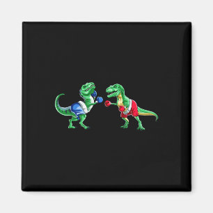 Kinder Dinosaurier Boxing T Rex T Shirt Geschenkha Magnet