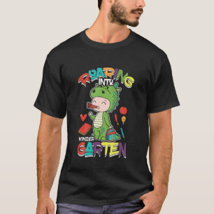 Kinder Dinosaurier Dino für Kinder Kindergarten Bo T-Shirt