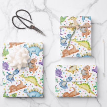 Kinder Dinosaurier in weißer Farbe Geburtstagsgesc