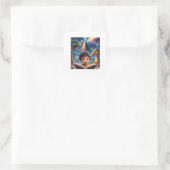 Kinder Dinosaurier Lesebuch Aufkleber (Tasche)