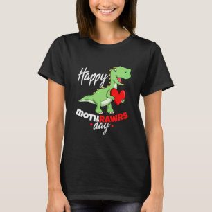 Kinder Dinosaurier Mommy Happy Mutter Tag von der T-Shirt