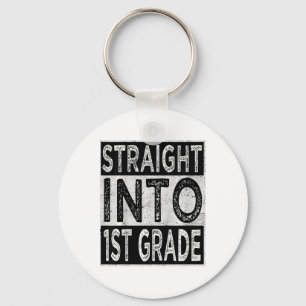 Kinder direkt in die 1. Klasse Ck zur Schule erste Schlüsselanhänger