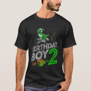 Kinder Dirt Bike Rider 2 Jahre Altes Motocross 2. T-Shirt