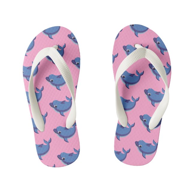 Kinder Dolphin Flip Flops Kinderbadesandalen (Fußbett)