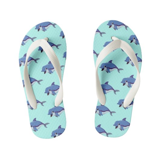 Kinder Dolphin Flip Flops Kinderbadesandalen (Fußbett)