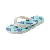 Kinder Dolphin Flip Flops Kinderbadesandalen (Schrägansicht)