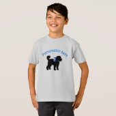 Kinder Doodle Hund T - Shirt (Vorne ganz)
