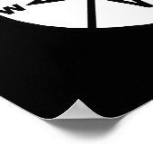 Kinder Doodle Schatzkarte Farbseite Poster (Ecke)