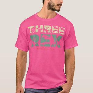 Kinder drei Rex Geburtstag Dinosaurier für 3. Gebu T-Shirt