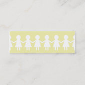 Kinder - dünn mini visitenkarte (Rückseite)