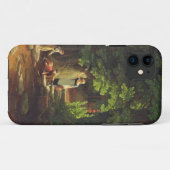 Kinder durch einen Bach, c.1822 (Öl auf Platte) Case-Mate iPhone Hülle (Rückseite (Horizontal))