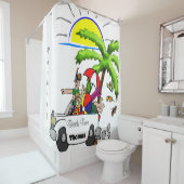 Kinder Duschvorhang Beach Bum Parkplatz (Beispiel)