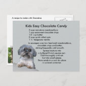 Kinder Easy Chocolate Candy Recia Postkarte (Vorne/Hinten)