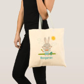 Kinder Ei Jagd Osterfest Sonnentag Tasche (Vorderseite (Produkt))