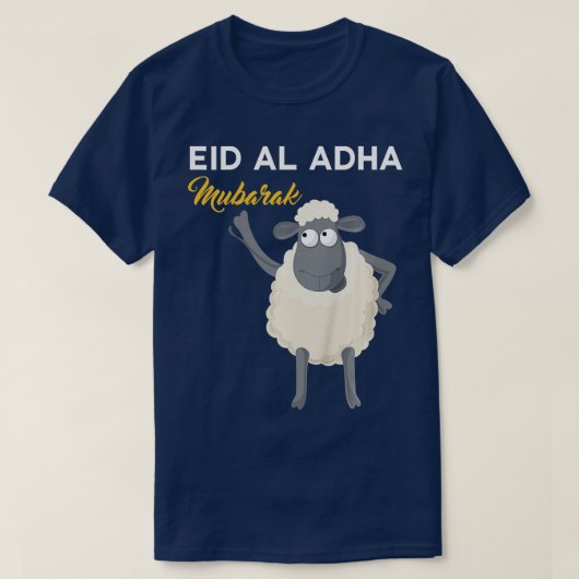 Kinder Eid Al Adha Kinder Eid Mubarak Happy Eid Da T-Shirt (Design vorne)
