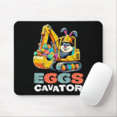 Kinder Eier Cavator Osterhase Bagger Jungen Mousepad (Mit Mouse)