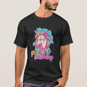 Kinder Einhorn Magisches Pferd Mädchen Geburtstag  T-Shirt