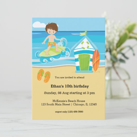 Kinder Einladung (Stehend Vorderseite)