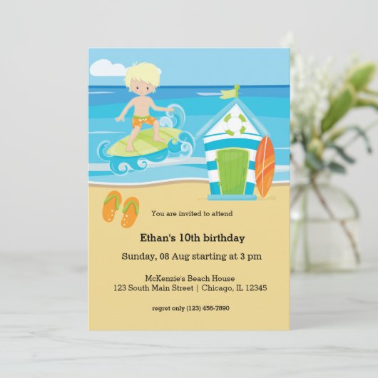 Kinder Einladung (Stehend Vorderseite)