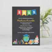 Kinder Einladung zum Abschluss im Grundstudium (Stehend Vorderseite)