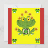 Kinder Einladungskarten zum Geburtstag (Rückseite)