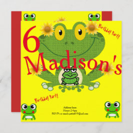 Kinder Einladungskarten zum Geburtstag