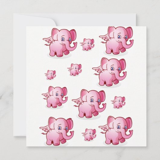 Kinder Einladungskarten zum Geburtstag (Rückseite)