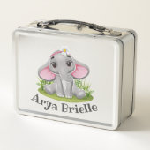 Kinder Elephant Lunchbox (Rückseite)