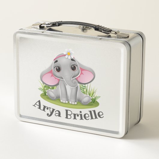 Kinder Elephant Lunchbox (Rückseite)