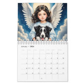 Kinder Engel und Niedliche Tiere. 2024 Kalender (Jan 2026)