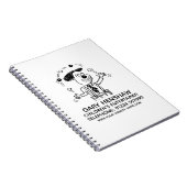 Kinder-Entertainer oder Juggler-Notebook Notizblock (Rechte Seite)