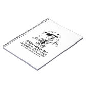 Kinder-Entertainer oder Juggler-Notebook Notizblock (Linke Seite)