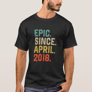 Kinder Epic Seit April 2018 Boys Girls Vintag 4. T-Shirt