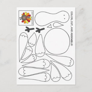 Kinder Erntedank Postkarte