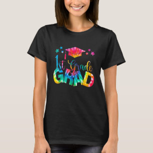 Kinder Erste Klasse Abschluss Gefärbte Krawatte 1. T-Shirt