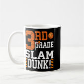 Kinder erster Schultag Slam Dunk Baske Kaffeetasse (Links)
