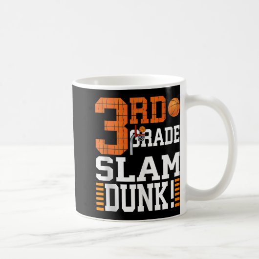 Kinder erster Schultag Slam Dunk Baske Kaffeetasse (Rechts)