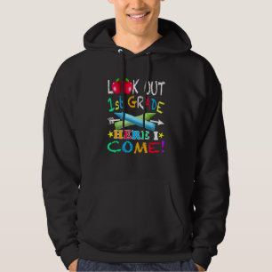 Kinder erster Tag der ersten Klasse Ausblick 1. Kl Hoodie