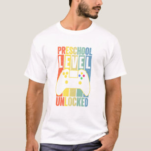 Kinder erster Tag der Vorschulstufe Unverschlossen T-Shirt