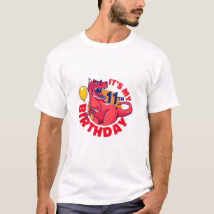Kinder Es ist mein 11. Geburtstag Glück 11 Jahre R T-Shirt