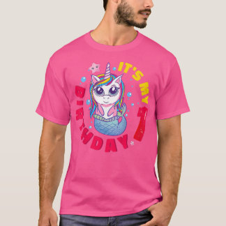 Kinder Es ist mein 1. Geburtstag Glück 1 Jahr Einh T-Shirt