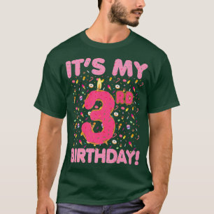Kinder Es ist mein 3. Geburtstag Bonbons Bonbons 3 T-Shirt
