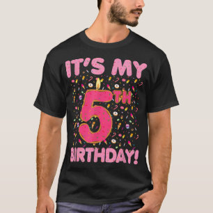 Kinder Es ist mein 5. Geburtstag Bonbons Bonbons 5 T-Shirt