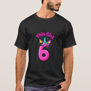 Kinder Es ist mein 6. Geburtstagsgeschenk 6 Jahre  T-Shirt